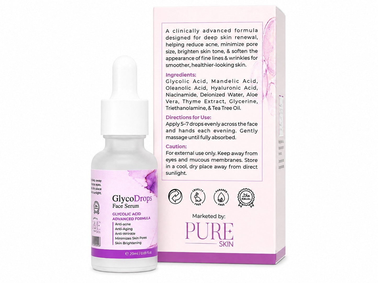 GlycoDrops Face Serum