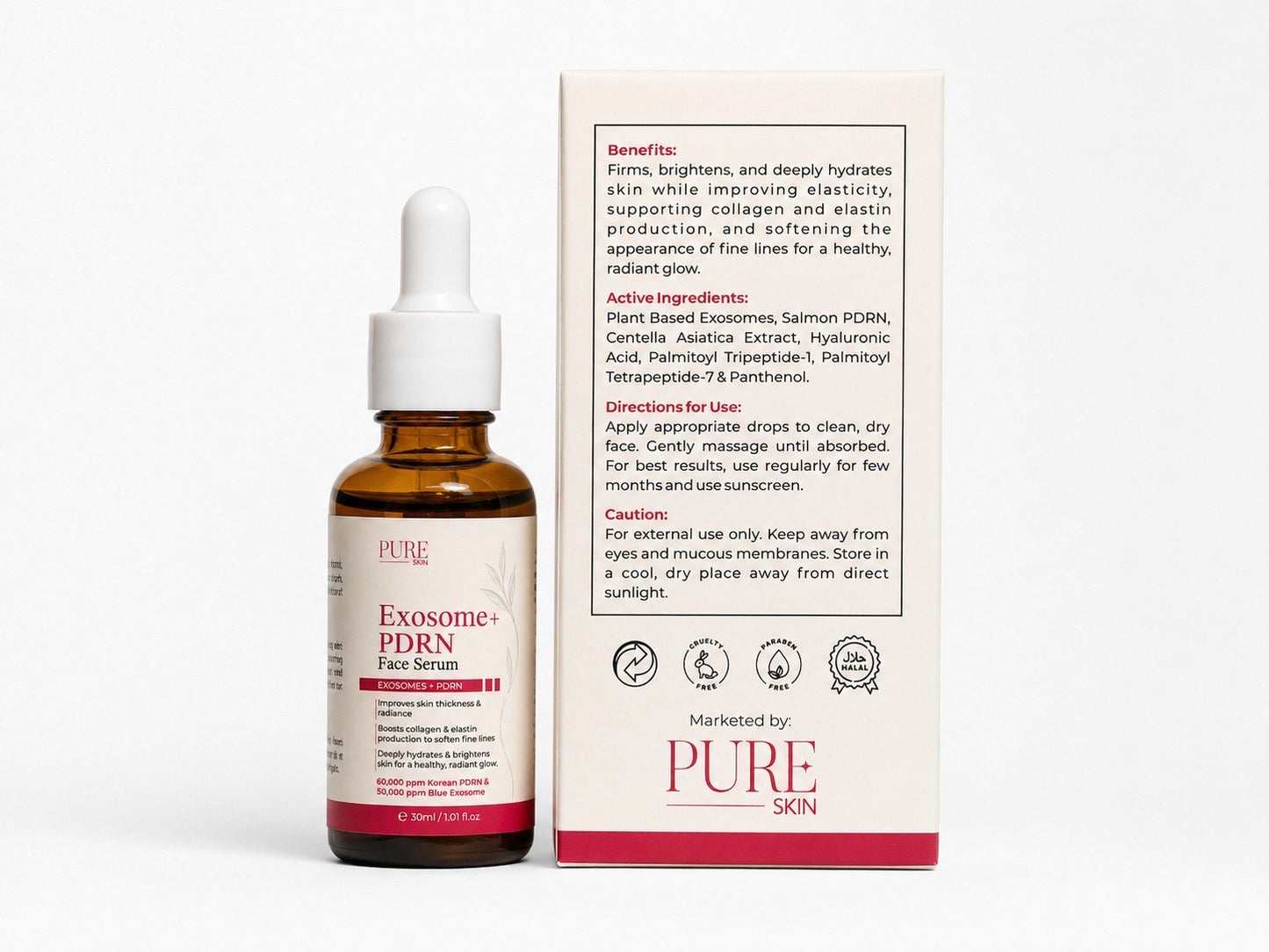 Pure Skin Exosome and PDRN Face Serum