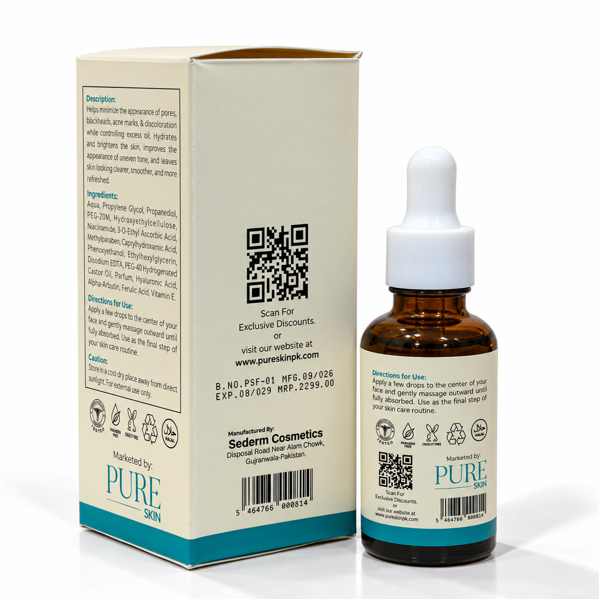 Pure Skin Alpha Arbutin Serum