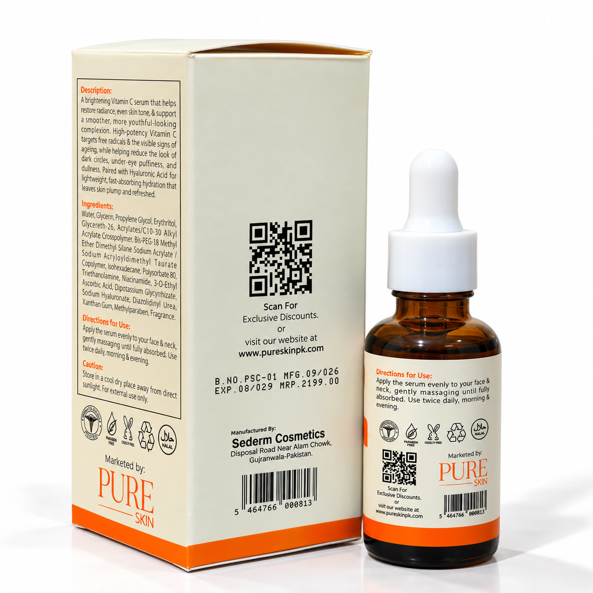 Pure Skin Vitamin C serum